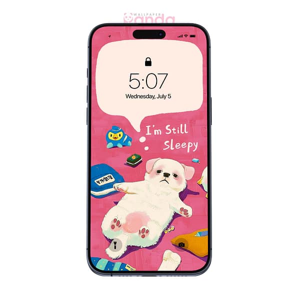 18 I'm Still Sleepy Lazy Dog