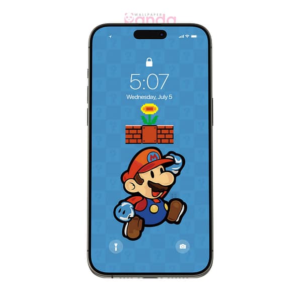 2450253953a Light Blue Super Mario Jumping Light Blue Super Mario Jumping
