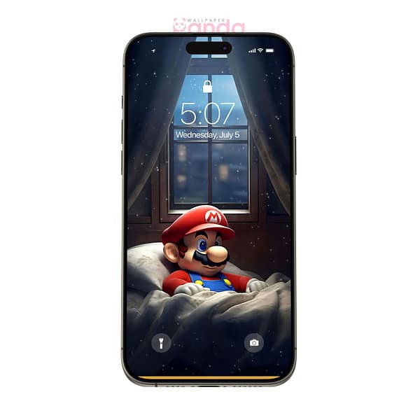 Goodnight Super Mario - Mario in Bed Goodnight Super Mario - Mario in Bed