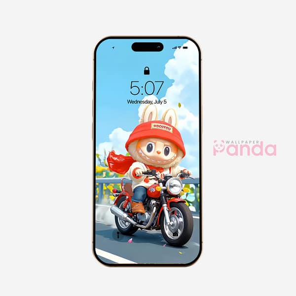 Labubu Riding Fast Motocycle-iPhone-16-Wallpaper.jpg