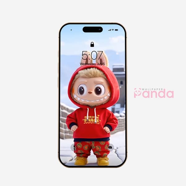 Labubu on the Great Wall-iPhone-16-Wallpaper.jpg