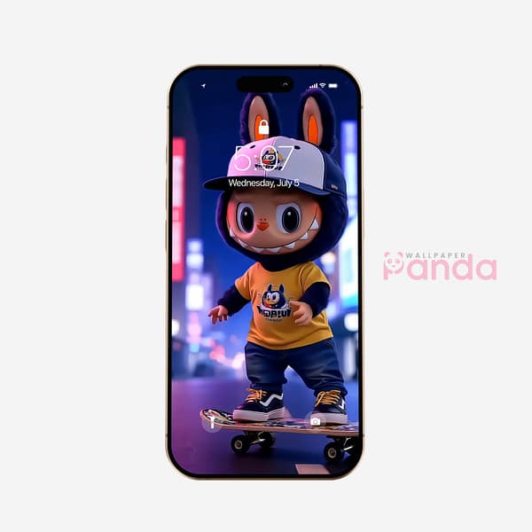 Modern Look Labubu Skating-iPhone-16-Wallpaper.jpg