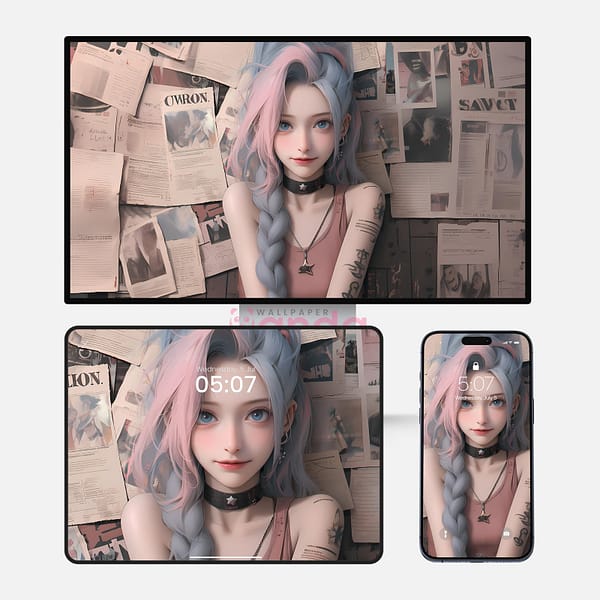 Newspaper Backdrop Jinx-3-in-1-Max-Wallpapers