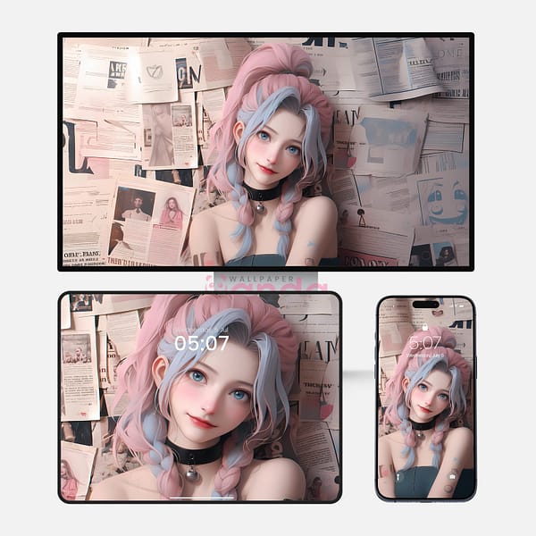 Soft Pink Jinx-3-in-1-Max-Wallpapers