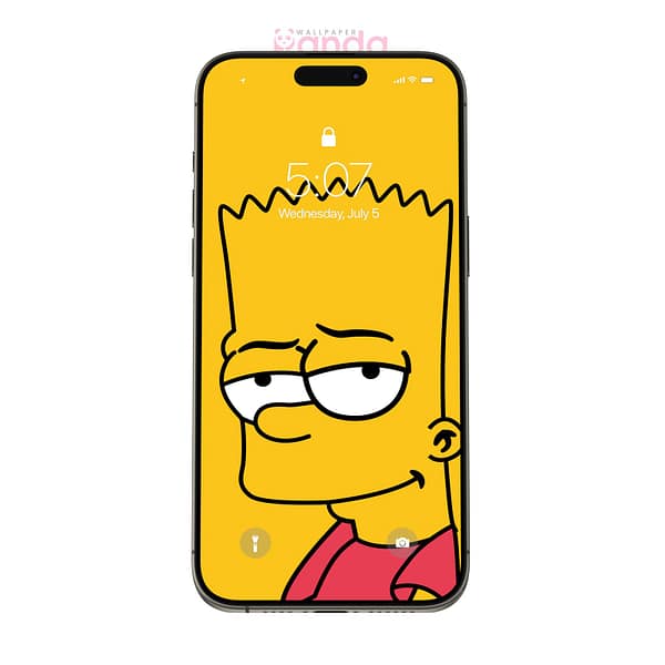 That Look from Bart Simpson Unique Phone Wallpaper