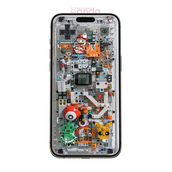 All Bright All Smiles Lego Phone Interior Wallpaper