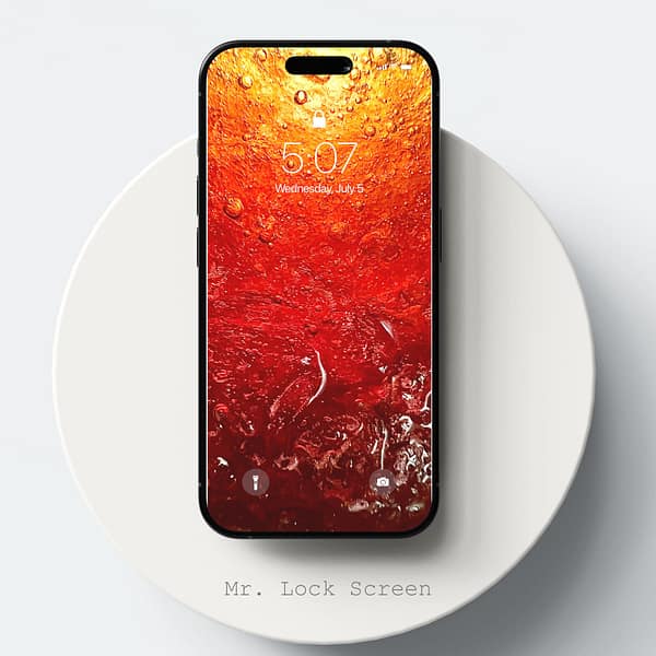 Ice Chilled Coca-Cola Food Style Phone Wallpaper