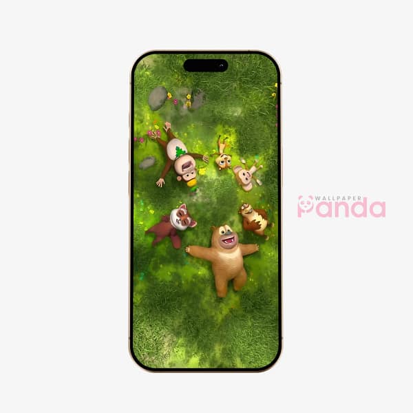 Bramble, Tiki, Babu & Friends Phone Wallpaper