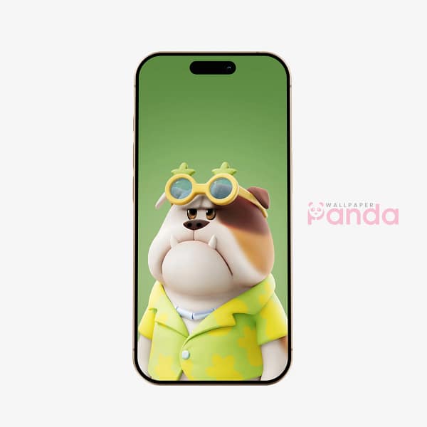 Bruce Summer Theme Party Animals Phone Wallpaper