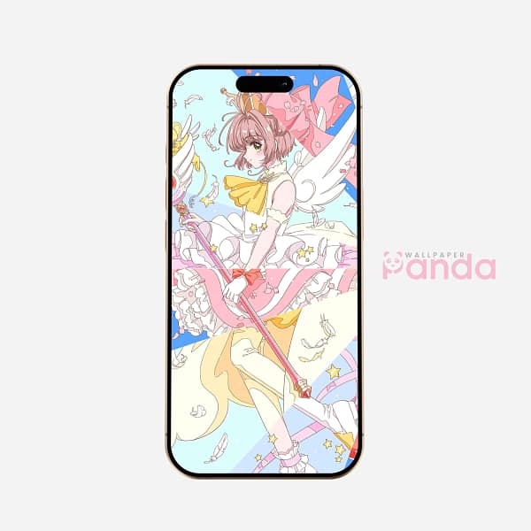 Cardcaptor Sakura Cozy Pastel Phone Background