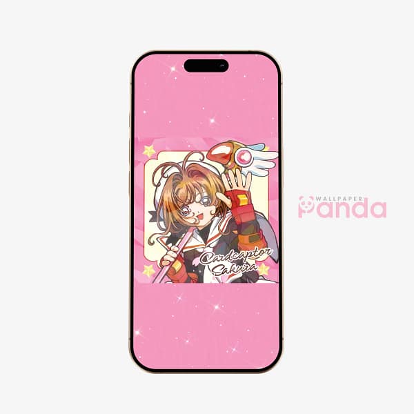 Cardcaptor Sakura Cute Pink Background