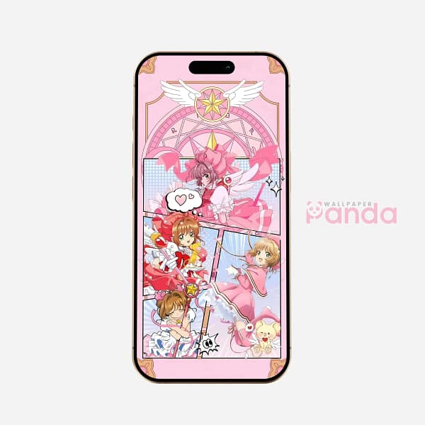 Cardcaptor Sakura Dreamy Pastel Phone Background