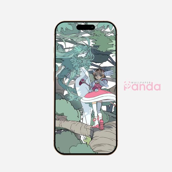 Cardcaptor Sakura Elegant Pastel Wallpaper