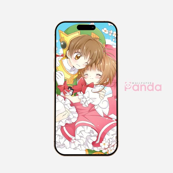 Cardcaptor Sakura Romantic Pink Background