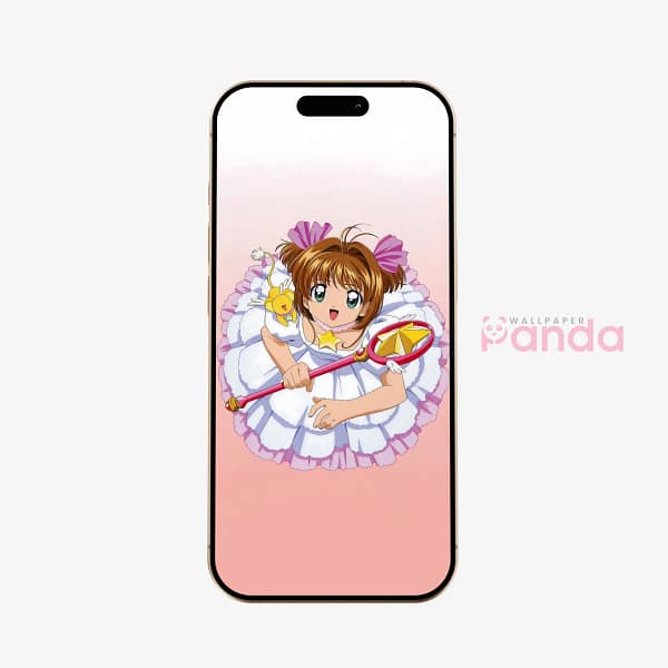 Cardcaptor Sakura Soft Fantasy Illustration Phone Wallpaper