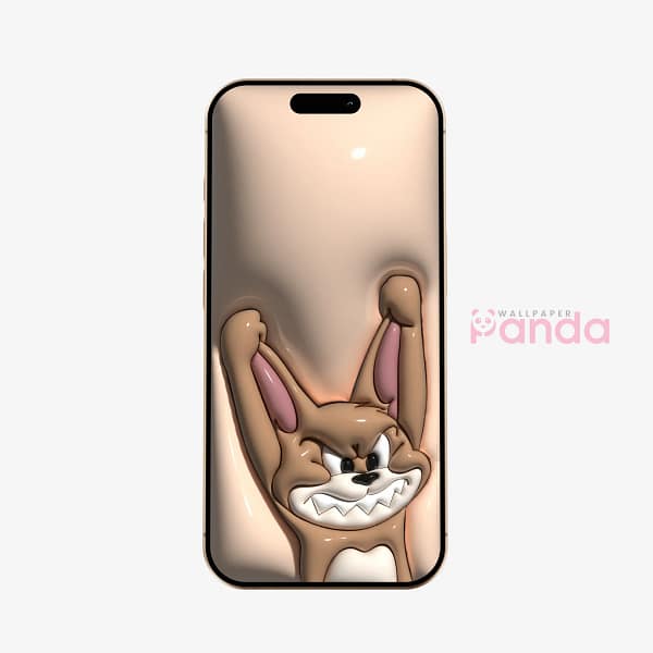 Classic Animated Wild Jerry Phone Wallpaper