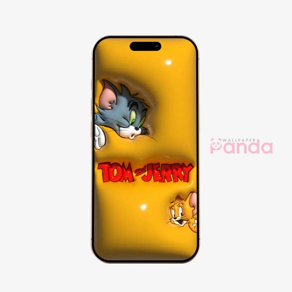 Classic Buttercup Tom and Jerry Mobile Phone Wallpaper