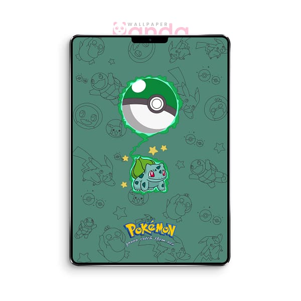 Como Bulbasaur of Pokémon Tablet Wallpaper