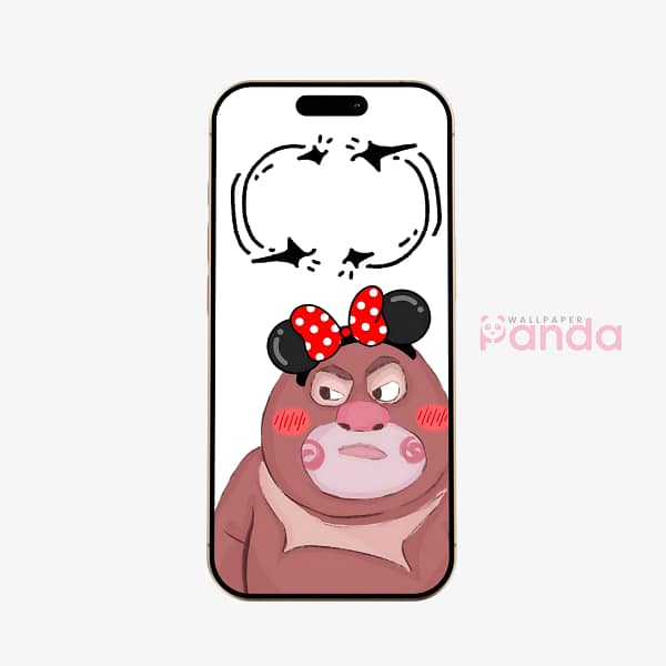 Funny Granny Looking Briar Phone Wallpaper