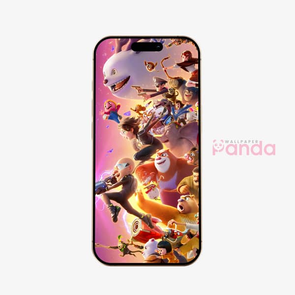 Hopbush Action Time Boonie Bears Phone Wallpaper