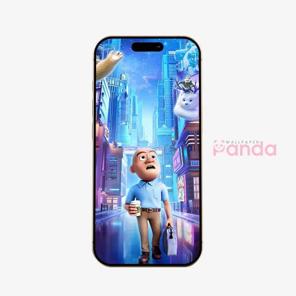 Logger Vick walking In Modern City Phone Wallpaper