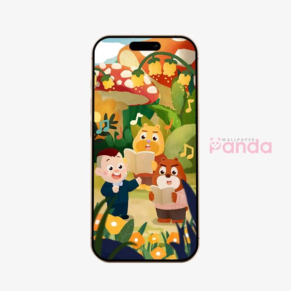 Painted Briar, Bramble & Logger Vick Singing Phone Wallpaper