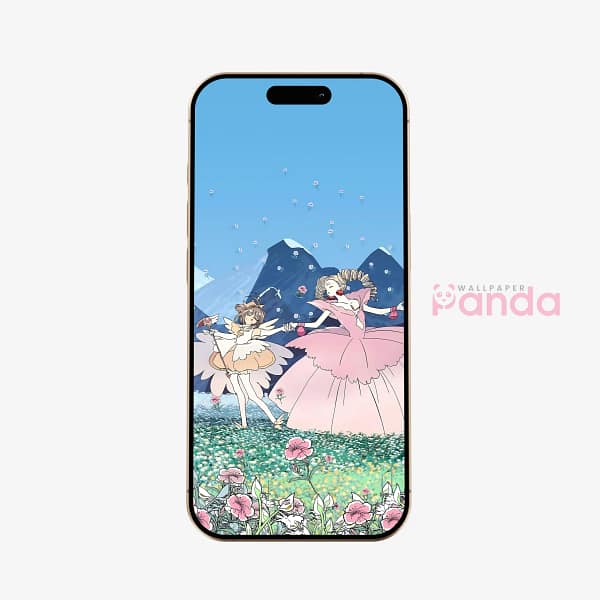 Sakura Anime Fairy Tale Phone Wallpaper