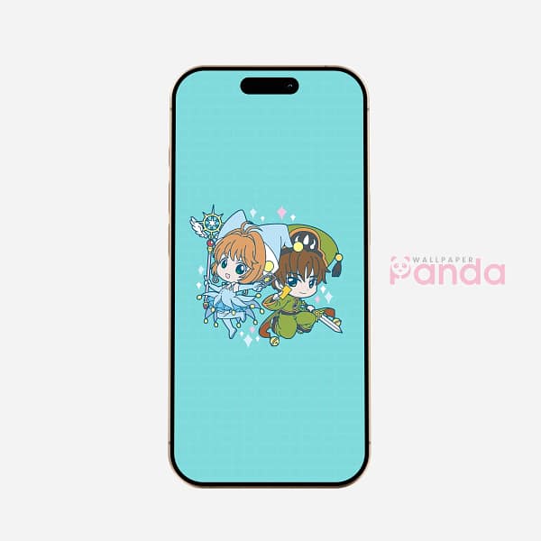 Sakura Cute Anime Phone Background Art