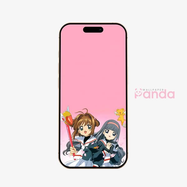 Sakura Cute Fantasy Anime Phone Background