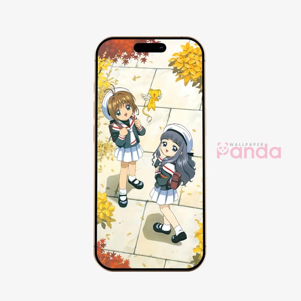 Sakura Fairy Style Anime Phone Wallpaper - Cardcaptor Sakura-8 Sakura Fairy Style Anime Phone Wallpaper