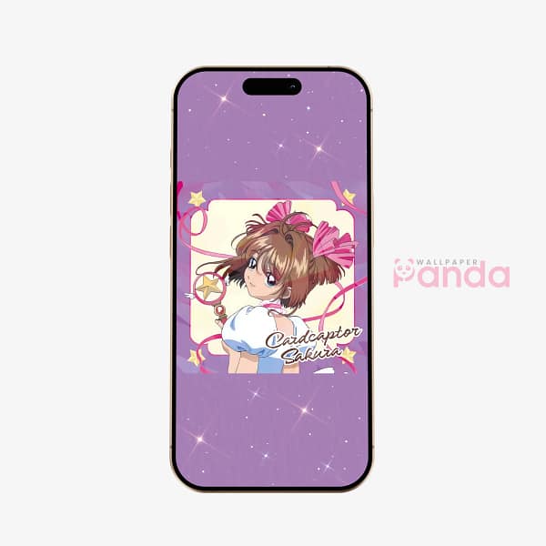 Sakura Purple Dream Anime Phone Wallpaper - Cardcaptor Sakura-18 Sakura Purple Dream Anime Phone Wallpaper