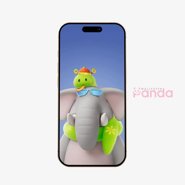 Shin - Year of the Snake Party Animals Phone Wallpaper