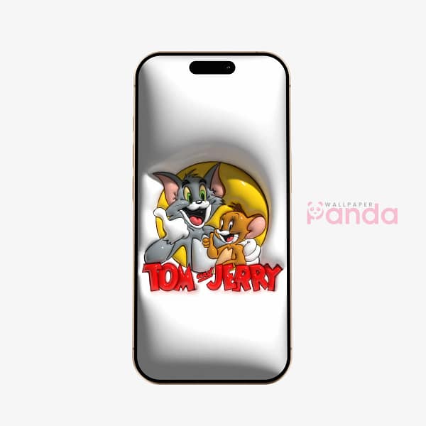 Tom & Jerry Whimsical Cartoon Mobile Wallpaper
