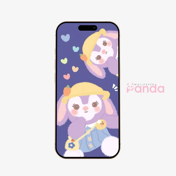 13Lavender Bunny Plush Cute Phone Wallpaper Lavender Bunny Plush Cute Phone Wallpaper