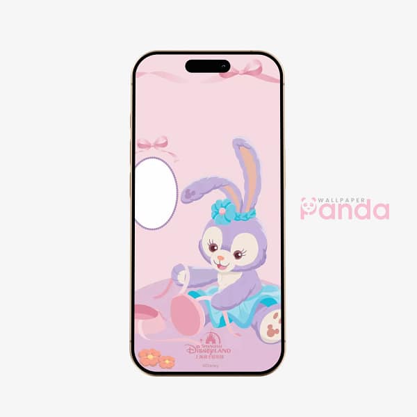 Lavender Bunny Ballet Phone Wallpaper