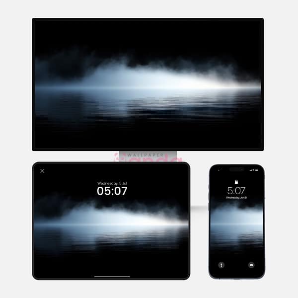 Abstract Body of Water Seascape 3-in-1 Wallpapers