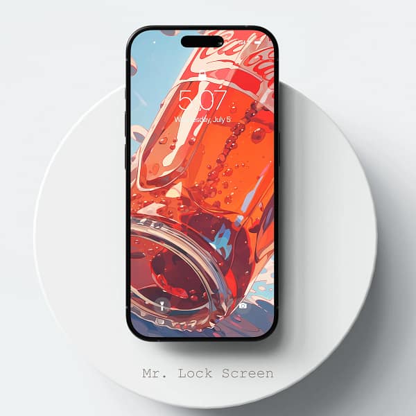 Another Bottle of Ice-cold Cola Mobile Wallpaper