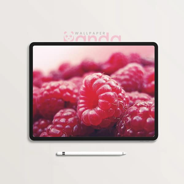 Fresh Lush Ruby Raspberry Tablet Wallpaper