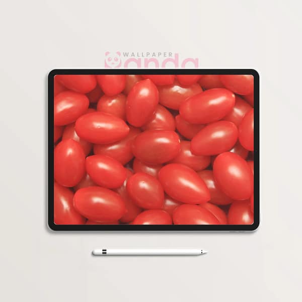 Juicy Ruby Grape Tomatoes Tablet Wallpaper