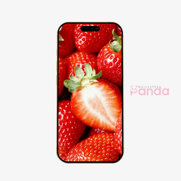 Ripe & Luscious Strawberries Mobile Phone Wallpaper (21) Ripe & Luscious Strawberries Mobile Phone Wallpaper