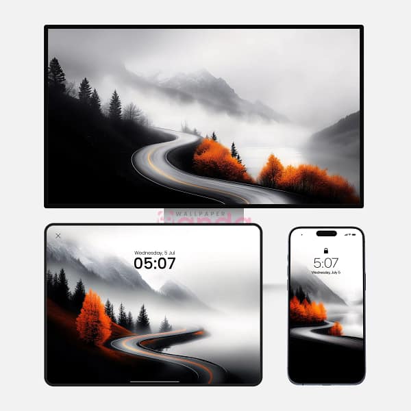 Speedway Autumn Serenity 3-in-1 Wallpapers