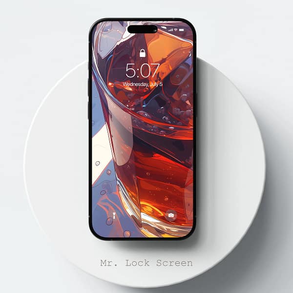 Sweet and Sour Plum Drink Mobile Wallpaper