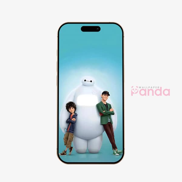 Baymax Aerial Big Hero 6 Phone Wallpaper