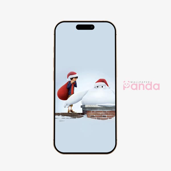 Baymax Gift Bearer Phone Wallpaper