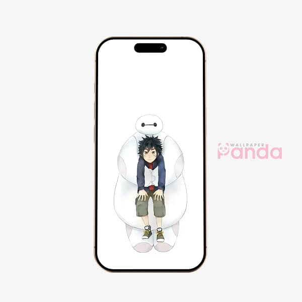 Baymax Plush Gentleman Phone Wallpaper