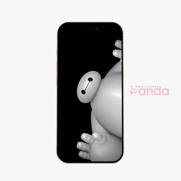 Baymax Towering Giant Phone Wallpaper