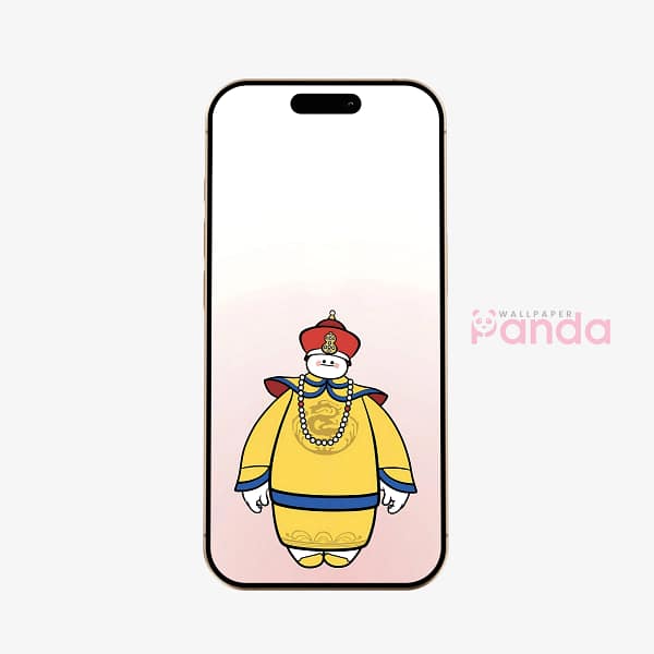 Baymax Yellow Ensemble Phone Wallpaper – Big Hero 6 Inspired