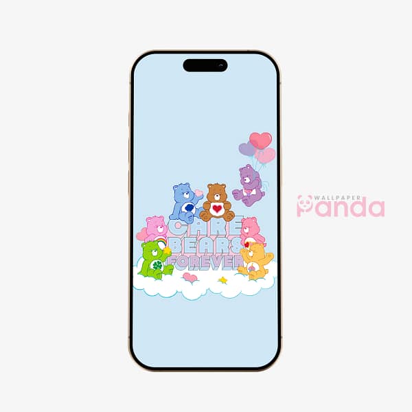 Care Bears Forever Cloud Phone Wallpaper