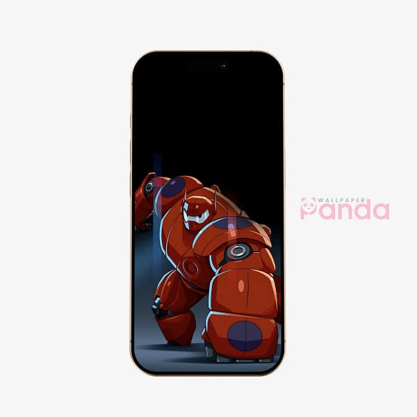 Crimson Sentinel Baymax Phone Wallpaper from Big Hero 6 Crimson Sentinel Baymax Phone Wallpaper from Big Hero 6