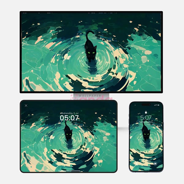 Defiant Black Cat Serenity 3-in-1 Wallpapers